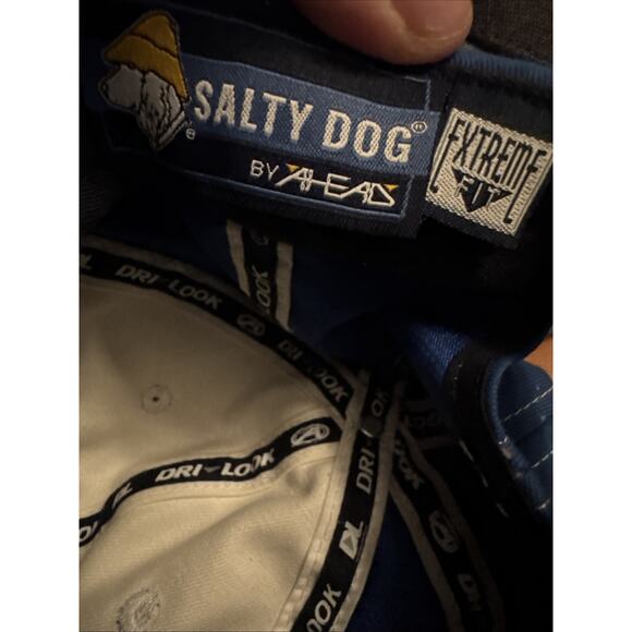 Hilton Head Island The Salty Dog Cafe Cap Hat Blue Adjustable AHEAD EXTREME FIT - Picture 5 of 8